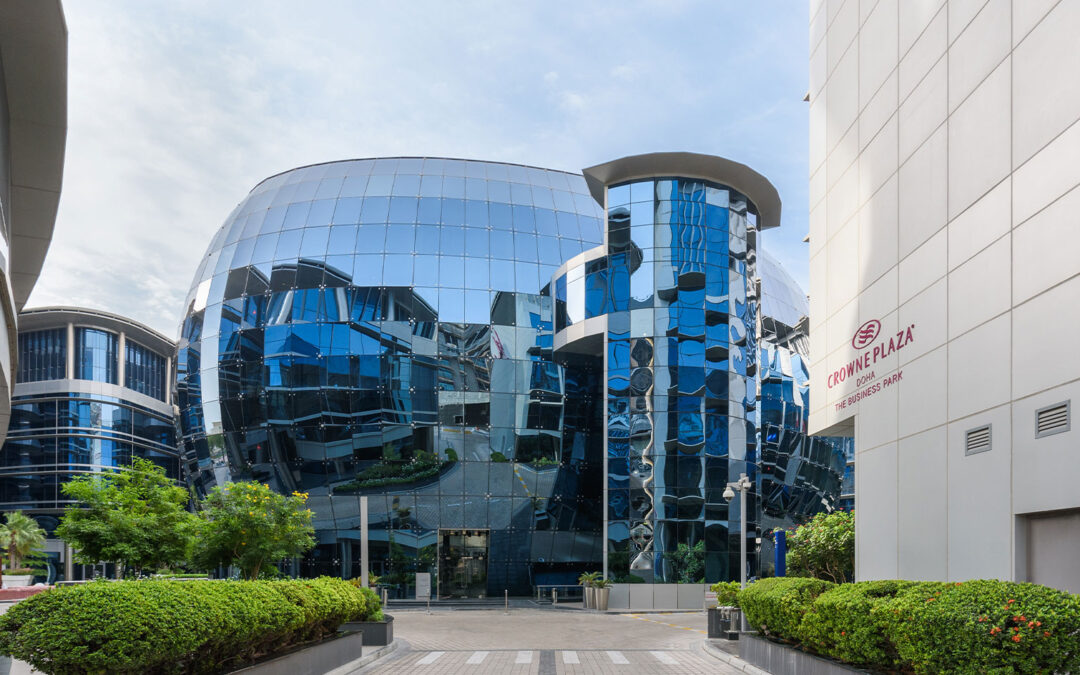Business Park and Crowne Plaza Hotel