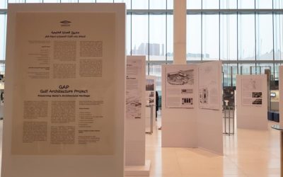AEB exhibits research findings at the Gulf Architecture Project Exhibition